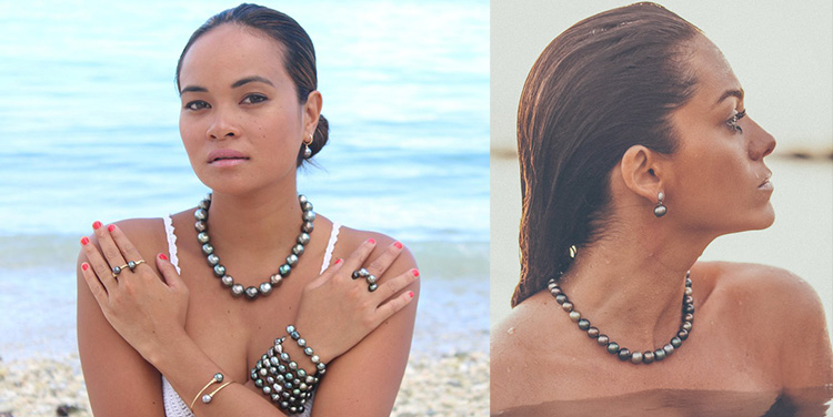 Wearing and Styling Black Pearls